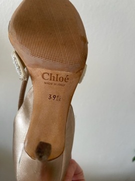 Piękne szpilki Chloe 39,5 oryginał 