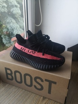 Yeezy Boost 350 | Core Black Red | EU38 - 23.5 cm | Nowość!