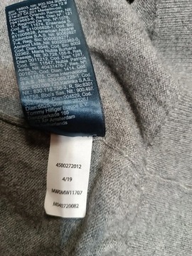 Tommy Hilfiger markowy sweter 15 % wełny roz XL 