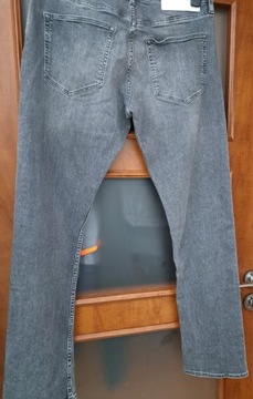 spodnie jeans Calvin Klein, 34/32 szare, st.j.nowe