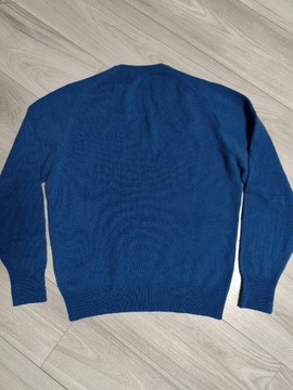 Super sweterek z wełny owczej Burberry Vintage 