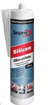 Silikon sanitarny Sopro biały 310ml