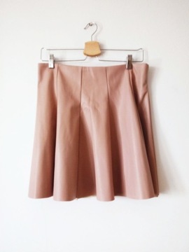 Różowa ekoskórzana spódnica mini Tally Weijl L/XL