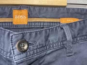Boss Orange spodnie męskie granatowe rozmiar 32/34