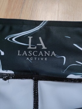 Lascana active 36 38 S M legginsy rybaczki siatka