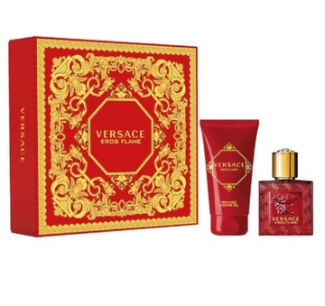 Zestaw Versace Eros Flame 30ml EDP +50ml żel 