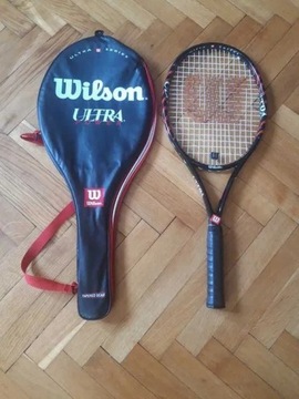 Rakieta tenisowa Wilson ultra z pokrowcem