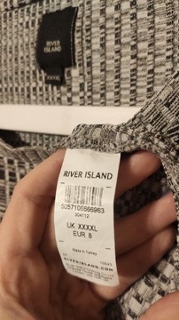 River Island bluzka 4XL szara t-shirt