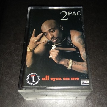 2PAC - All Eyez On Me, kaseta MC (2pack), oryg.96'