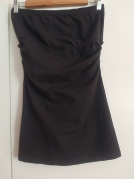H&M spódnica czarna ciążowa z panelem S