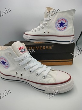 Promocja! Trampki Converse białe r.38