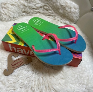 Havaianas Slim Japonki nowe 40 26 cm