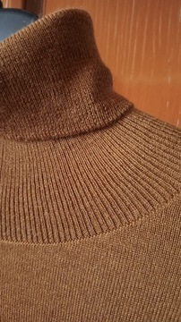 Bytom  Męski sweter z golfem, 50% Merino, Roz. M/L