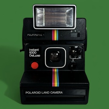 Polaroid Instant 1000 DeLuxe Polatronic 1 flash 2