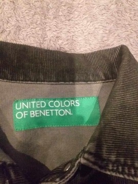Kurtka, katana sztruks United colors of Benetton