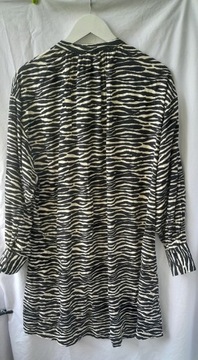 Sukienka koszulowa Cropp,nowa,XL,zebra,wiskoza