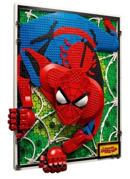 _Nowe LEGO ART 31209 Niesamowity Spider-Man IDEAŁ_