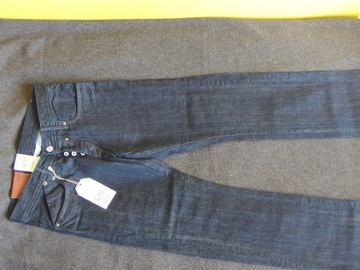 NOWE jeansy/spodnie LEE WORKS of Denim 82 cm.pas