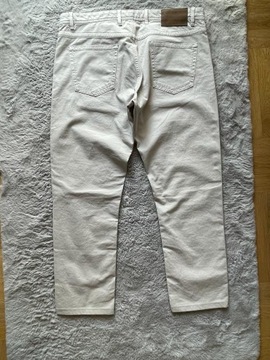 Spodnie Massimo Dutti XL jasno szare jasne