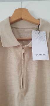 Koszulka męska polo Top Secret L