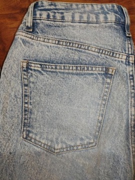 SPODNIE DAMSKIE JEANSY H&M ROZ. 38 NIEBIESKIE