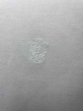 Massimo Dutti T-shirt polo męskie białe rozm. M