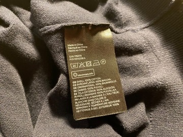 Sweter męski granatowy elegancki H&M L