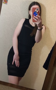 Czarna sukienka Cropp S/M