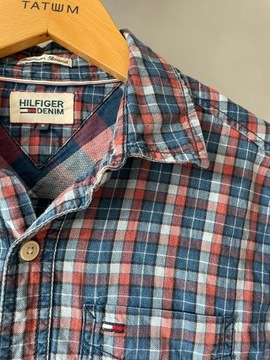 Flanelowa koszula w kratkę Tommy Hilfiger S