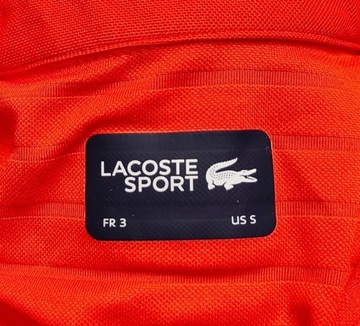 H) LACOSTE SPORT KOSZULKA POLO KRÓTKI RĘKAW Roz.S