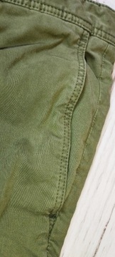 spodnie Mango Man chinos zielone rozmiar S