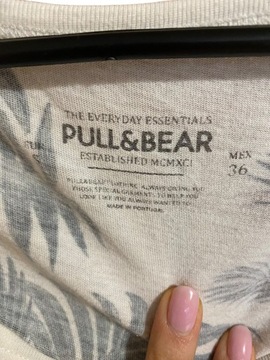 Koszulka top podkoszulek bokserka Pull & Bear S
