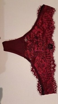 La Senza komplet Bra Top Deep Ruby. r. S