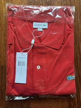 Lacoste polo XXL czerwone