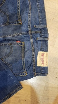 Spodnie jeansy firmy Levis model 504