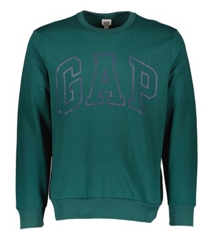 GAP bluza w kolorze morskiej zieleni duże logo M