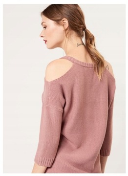 MOHITO sweter z odkrytymi ramionami Cold Shoulder
