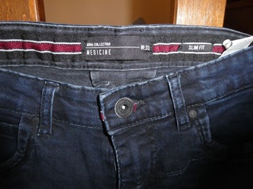 spodnie jeansowe męskie Medicine