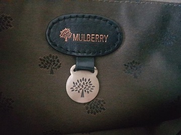 Mulberry Alexa midi torebka skóra naturalna 