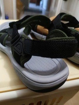 buty sportowe 44 sandały letnie zielone siwe szare