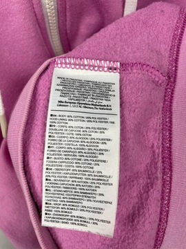 Bluza rozsuwana z kapturem Nike S różowa