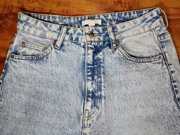 SPODNIE DAMSKIE JEANSY H&M ROZ. 38 NIEBIESKIE