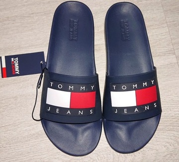 Klapki TOMMY JEANS FLAG POLL SLIDE  r. 40