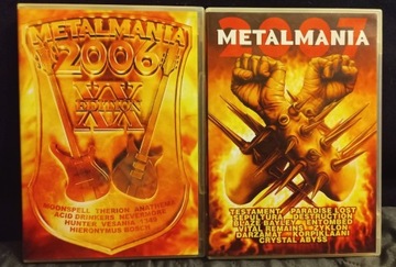 METALMANIA 2006 i 2007. 2xCD+2xDVD