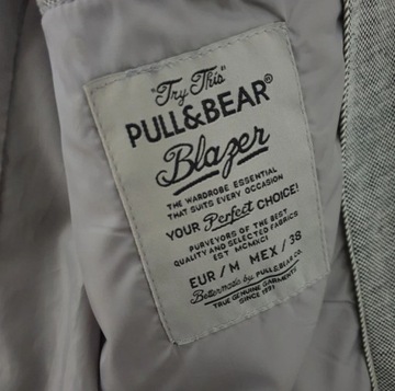 Marynarka męska szara Pull&Bear rozm. M