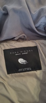 Kurtka ZARA Woman Down Jacket - pikowana,rozmiar M