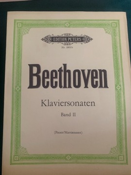 Beethoven. Klaviersonaten Band II. Edition Peters.