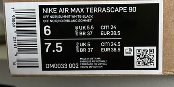 Buty Męskie NIKE AIR MAX Terrascape 90 NOWE r.38.5