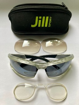 Okulary JILL Sport J-SP100 + szkła korekcyjne -2,5