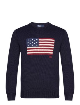 Sweter Polo Ralph Lauren Nowy Rozmiar L -   FLAG